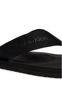 Calvin Klein Japonki Logo Webbing Strap HM0HM02106 Czarny. Kolor: czarny. Materiał: materiał #3