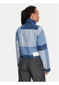 Adidas - adidas Kurtka jeansowa KSENIASCHNAIDER IU2464 Niebieski Loose Fit. Kolor: niebieski. Materiał: bawełna #7