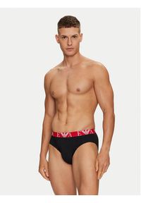 Emporio Armani Underwear Komplet 3 par slipów 111734 4F715 38121 Czarny. Kolor: czarny. Materiał: bawełna #8