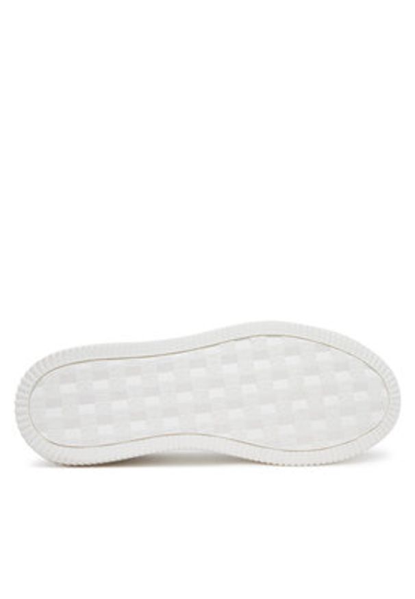 Calvin Klein Jeans Sneakersy Chunky Cupsole Ru Patch Lth Wn YW0YW01846 Biały. Kolor: biały. Materiał: skóra