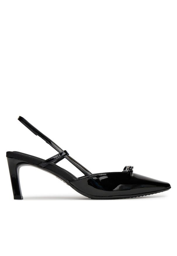 DKNY Sandały K1568500 Czarny. Kolor: czarny. Materiał: skóra