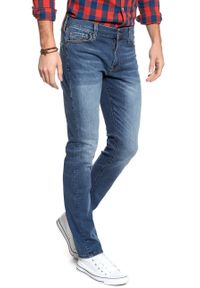 Mustang - MUSTANG Vegas MĘSKIE SPODNIE JEANSOWE DENIM BLUE 1008949 5000 783