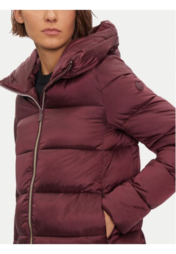 Save The Duck Płaszcz zimowy D40279W IRIS19 Bordowy Regular Fit. Kolor: czerwony. Materiał: syntetyk. Sezon: zima