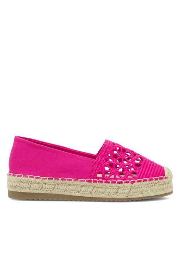 Jenny Fairy Espadryle WSS21119-01 Różowy. Kolor: różowy. Materiał: materiał