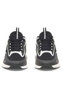 Kappa Sneakersy Logo Nagyo Kid 311I49W-A1V Czarny. Kolor: czarny. Materiał: skóra #4