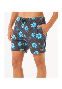 Spodenki surfingowe męskie Rip Curl Surf Revival Floral Volley Czarny. Kolor: czarny