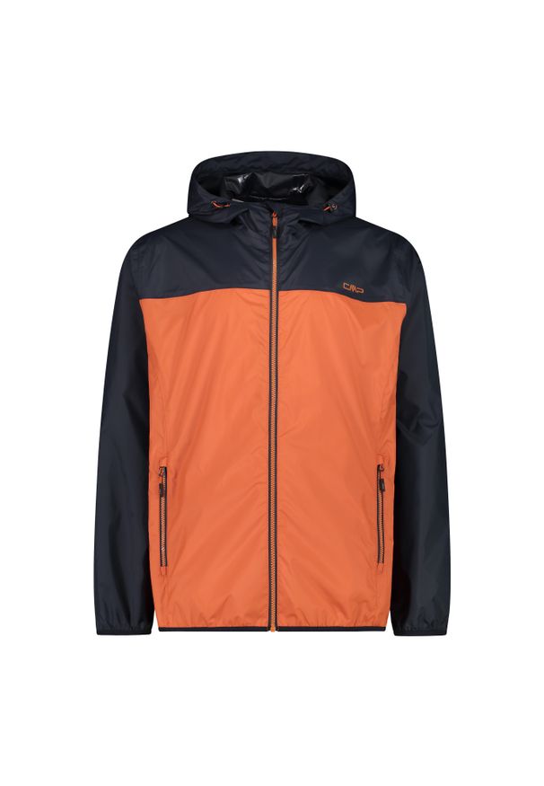 Kurtka męska turystyczna CMP 32X5807. Kolor: pomarańczowy. Sport: turystyka piesza