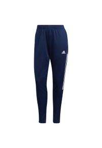 Adidas - Spodnie piłkarskie damskie adidas Tiro 21 Training. Kolor: niebieski, wielokolorowy, biały. Sport: piłka nożna