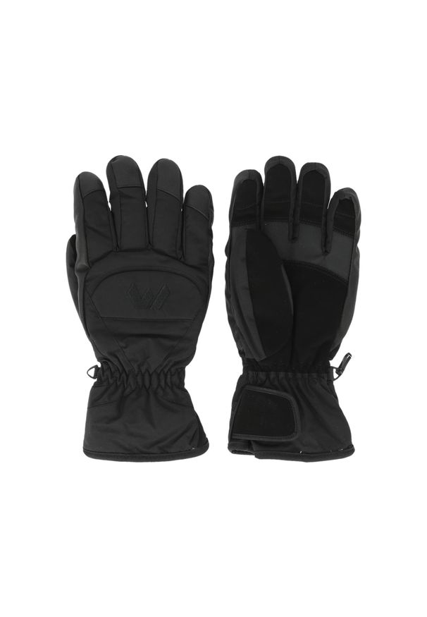 Rękawice narciarskie Whistler Slough. Kolor: czarny. Sezon: zima. Sport: narciarstwo
