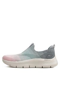 skechers - Skechers Sneakersy Go Walk Flex-Cali Sunset 124827/GYMT Szary. Kolor: szary. Materiał: skóra