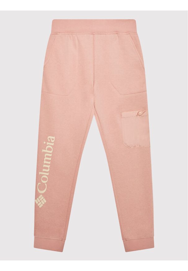 columbia - Columbia Spodnie dresowe Trek™ 1989811 Różowy Regular Fit. Kolor: różowy. Materiał: syntetyk