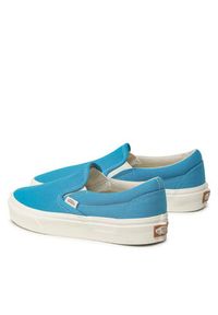 Vans Tenisówki Classic Slip-On VN0A5JMHASV1 Niebieski. Zapięcie: bez zapięcia. Kolor: niebieski. Materiał: materiał #5