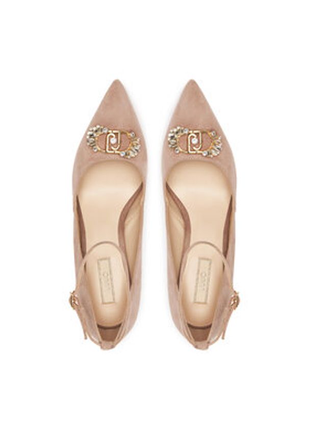 Liu Jo Szpilki Demi 02 SF5001 P0021 Różowy. Kolor: różowy. Materiał: skóra, zamsz. Obcas: na szpilce