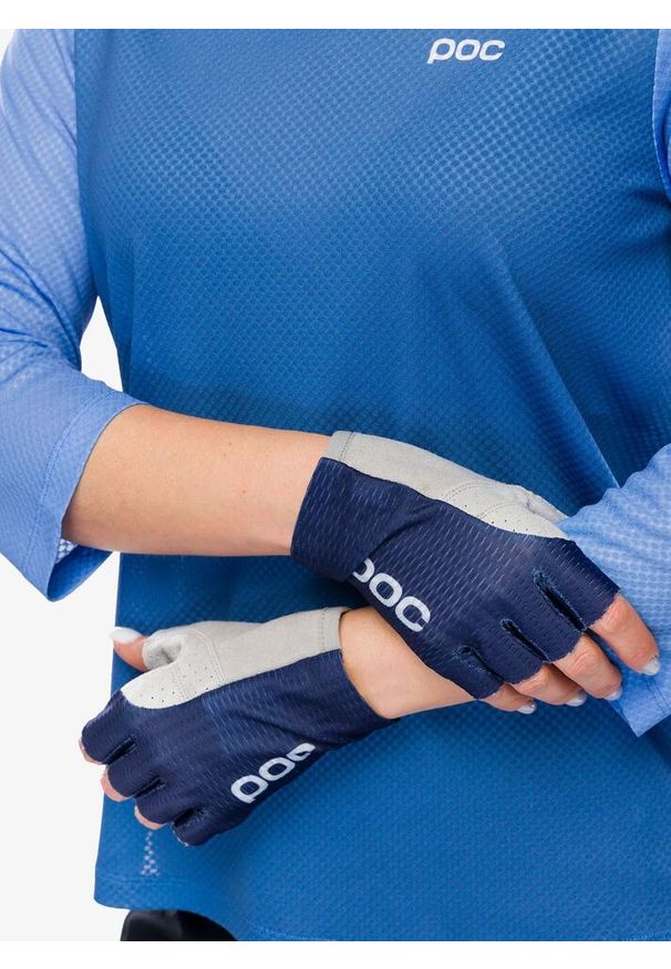 Rękawiczki rowerowe POC Agile Short Glove. Kolor: szary. Sport: kolarstwo