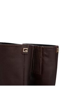 Guess Kozaki FLFNRL LEA11 Brązowy. Kolor: brązowy. Materiał: skóra #7
