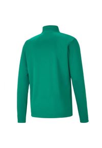 Kurtka dresowa Puma TeamRise Poly. Kolor: zielony. Materiał: dresówka. Sport: piłka nożna #2
