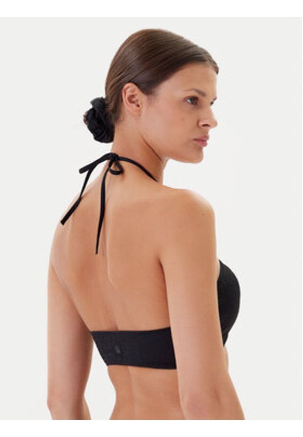 Calvin Klein Swimwear Góra od bikini KW0KW02726 Czarny. Kolor: czarny. Materiał: syntetyk