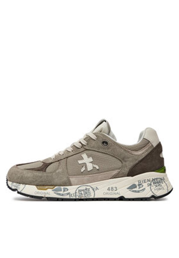 Premiata Sneakersy Mase VAR 6627 Szary. Kolor: szary. Materiał: materiał