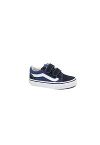 Vans - Kapcie VANS OLD SKOOL V Niebieski. Okazja: na co dzień. Kolor: niebieski. Materiał: tkanina. Model: Vans Old Skool