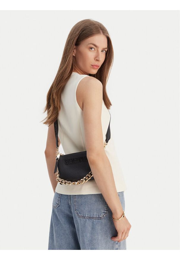 Steve Madden Torebka Bnicco 13001162 Czarny. Kolor: czarny. Materiał: skórzane