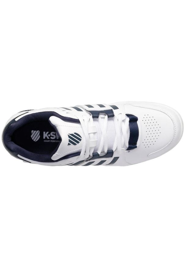 Buty do tenisa K-Swiss Accomplish IV Omni. Kolor: wielokolorowy, szary, biały. Sport: tenis