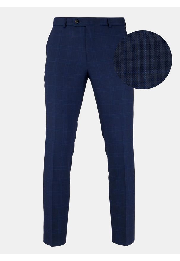 Pako Lorente - PAKO LORENTE – Spodnie męskie garniturowe LEONEL PPLM9-6G-223-G. Materiał: tkanina, wełna