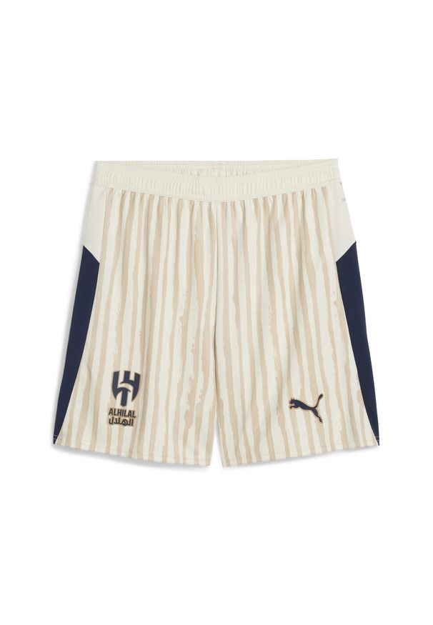 Puma - Męskie szorty KIDSUPER × AL-HILAL SFC PUMA Alpine Snow Club Navy White Blue. Kolor: biały, wielokolorowy, niebieski. Sezon: lato