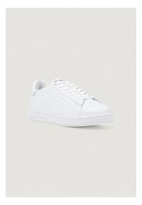 EA7 Emporio Armani Sneakersy 7X000331 AF10848 U0001 Biały. Kolor: biały. Materiał: skóra #4