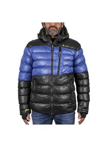 PEAK MOUNTAIN - Kurtka puchowa Peak Mountain Captin. Kolor: wielokolorowy, niebieski, czarny. Materiał: puch. Sezon: zima. Sport: narciarstwo #1