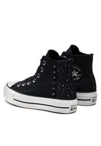 Converse Trampki Chuck Taylor All Star Lift Platform Chrome A06450C Czarny. Kolor: czarny. Obcas: na platformie #6