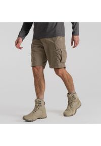 CRAGHOPPERS - Spodenki turystyczne męskie Craghoppers NosiLife Cargo Short II. Kolor: brązowy. Sport: turystyka piesza #1