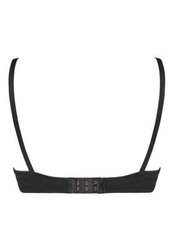 Hunkemöller Biustonosz z fiszbiną Anouk 300950 Czarny. Kolor: czarny. Materiał: syntetyk