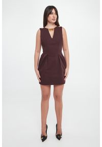 Elisabetta Franchi - Sukienka damska z gabardyny ELISABETTA FRANCHI #4