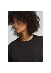 Puma - Koszulka unisex Essentials Elevated PUMA Black. Kolor: czarny. Materiał: materiał