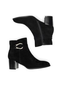 Lasocki Botki WYL3957-9Z Czarny. Kolor: czarny. Materiał: skóra, zamsz #4