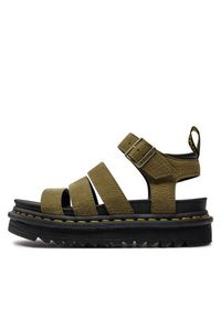 Dr. Martens Sandały Blaire 31735357 Khaki. Kolor: brązowy. Materiał: skóra #6