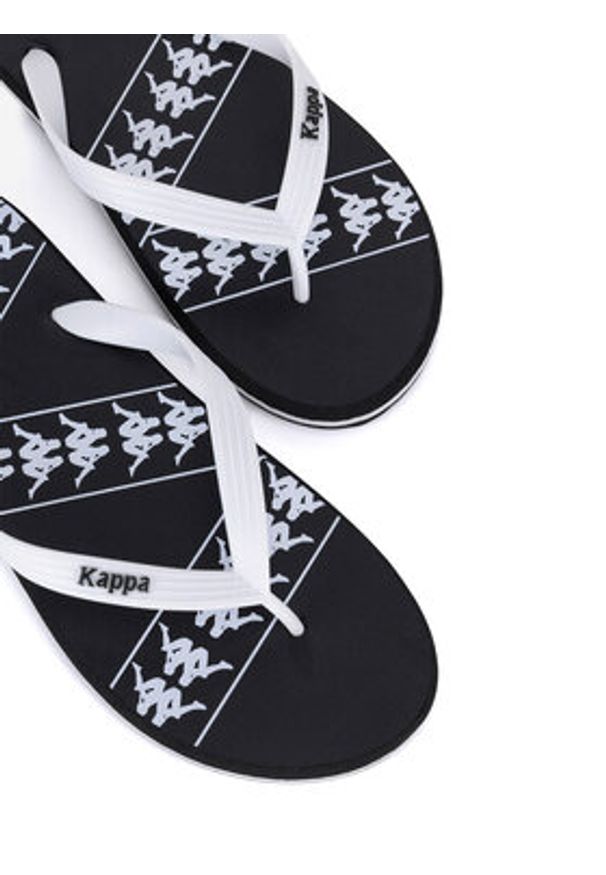 Kappa Japonki 371D2SW Banda Selyn - Black-White Kolorowy. Materiał: materiał, syntetyk. Wzór: kolorowy