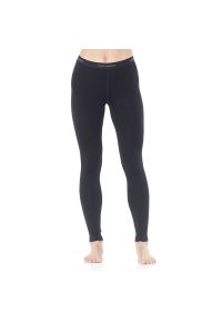 Icebreaker - Legginsy Merino 260 Tech Thermal 1043920011 - czarne. Okazja: na co dzień. Kolor: czarny. Materiał: materiał, wełna. Styl: street, casual. Sport: fitness, wspinaczka