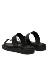Calvin Klein Jeans Klapki Rope Sandal Soft Lth Mg YW0YW01864 Czarny. Kolor: czarny. Materiał: skóra #6