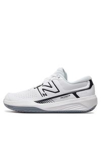 New Balance Buty do tenisa Tennis 696 v5 MCH696K5 Biały. Kolor: biały. Sport: tenis