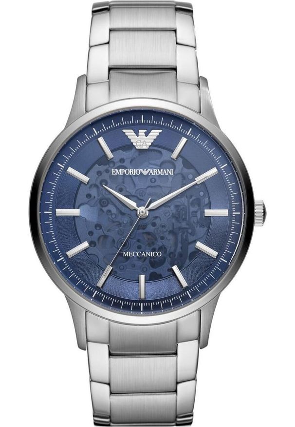 Zegarek Emporio Armani Zegarek męski EMPORIO ARMANI SKELETON AUTOMATIC AR0037 (zi054a)