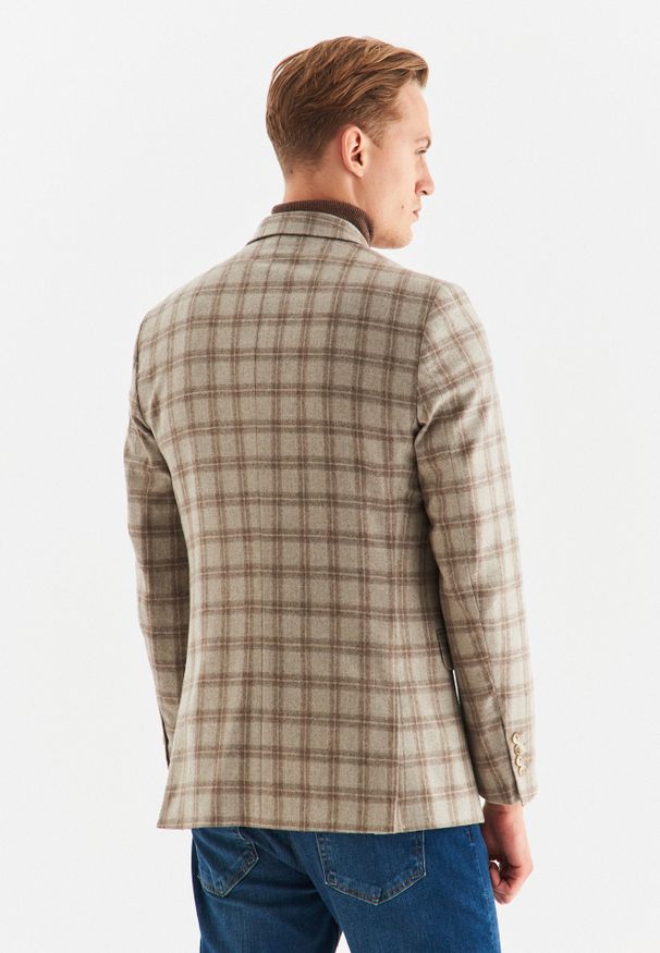 Pako Lorente - PAKO LORENTE – Marynarka męska P22WP-3X-034-E-S. Materiał: wełna, poliamid. Sezon: wiosna