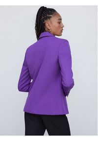 mango - Mango Marynarka Niza 57074396 Fioletowy Regular Fit. Kolor: fioletowy. Materiał: syntetyk #2