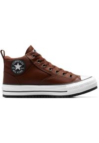 męskie Boots Converse Chuck Taylor As Malden Street. Kolor: brązowy. Materiał: syntetyk, materiał. Sport: fitness #1