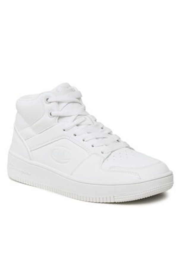 Champion Sneakersy Rebound 2.0 Mid S21907-CHA-WW001 Biały. Kolor: biały. Materiał: skóra