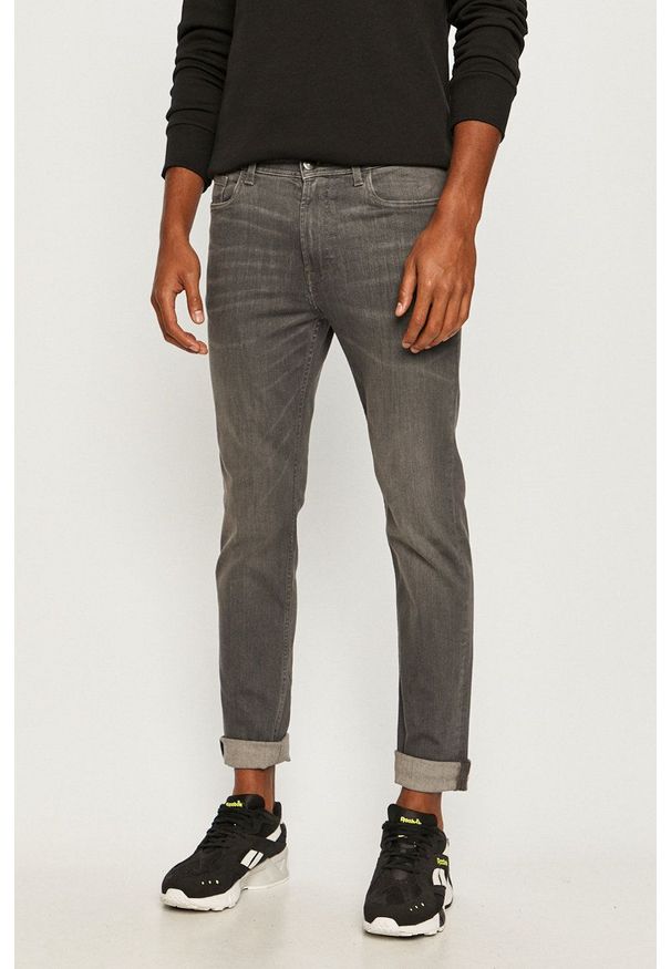 PRODUKT by Jack & Jones - Produkt by Jack & Jones - Jeansy. Kolor: szary
