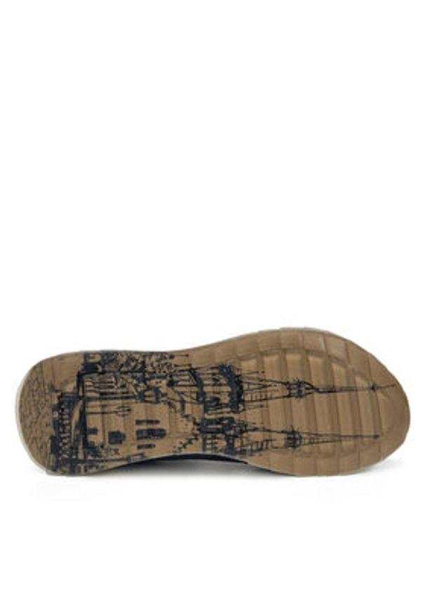 HOFF Sneakersy Riga 12502622 Niebieski. Kolor: niebieski. Materiał: skóra