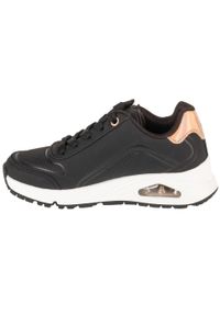 skechers - Buty sportowe Sneakersy dziewczęce, Uno Gen1 - Zip And Stride. Kolor: czarny. Sport: turystyka piesza