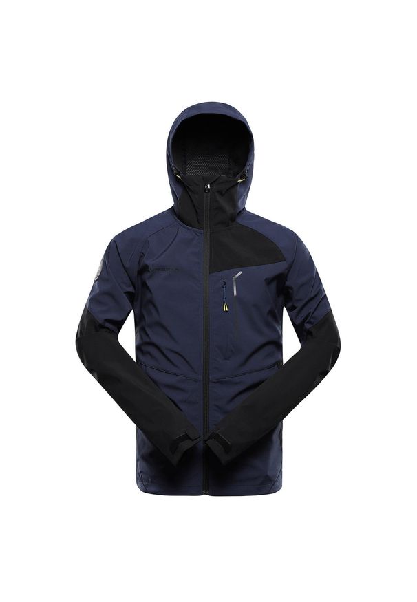 ALPINE PRO - Kurtka softshell męska Alpine Pro Esprit. Kolor: niebieski. Materiał: softshell. Sport: turystyka piesza