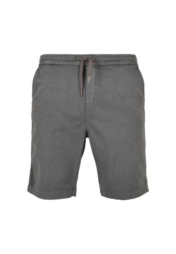 Szorty Urban Classics stretch twill. Kolor: szary. Długość: krótkie. Sezon: lato